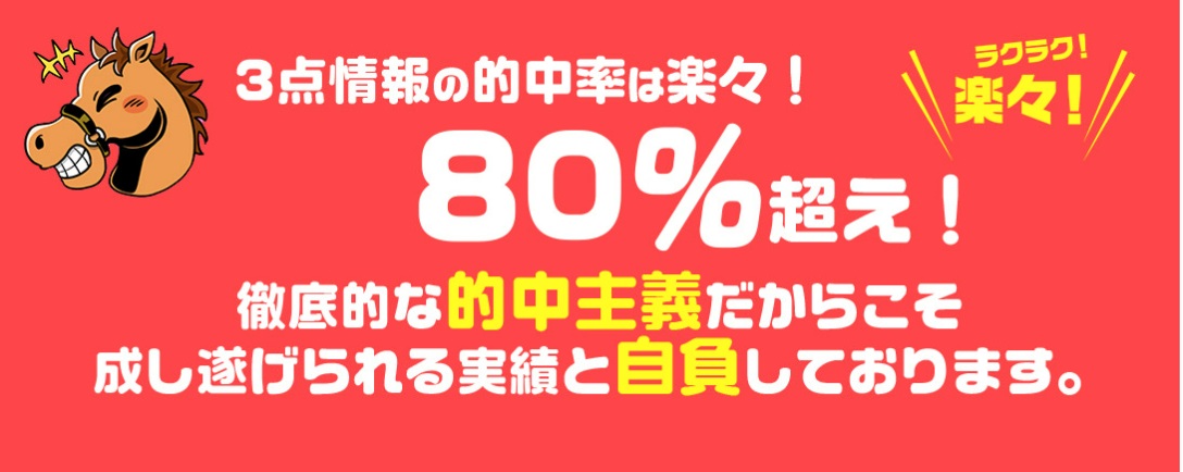 楽々！3点競馬　ログイン前の大嘘